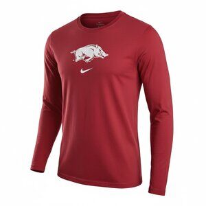 Nike Arkansas Razorbacks Baseball. Mens Long sleeved Dri-Fit. NWOT